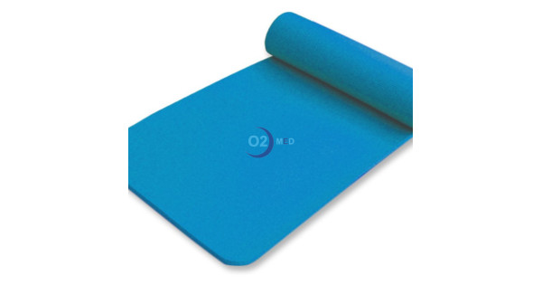 Materassino-azzurro-per-allenamento - distribuito da O2 Med