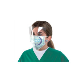 Maskop Maschera chirurgica con visore antiappannante - Confezione da 50 Pz