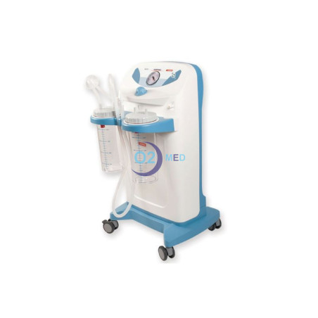 Aspiratore chirurgico professionale Hospi Plus 2 - Vasi da 2 o 4 litri, con o senza pedale