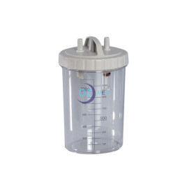Vaso da 1 Litro con coperchio con valvola - distribuito da O2 Med