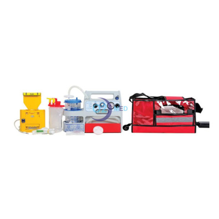 Aspiratore chirurgico a batteria Mini Aspeed Evo plus per ambulanza