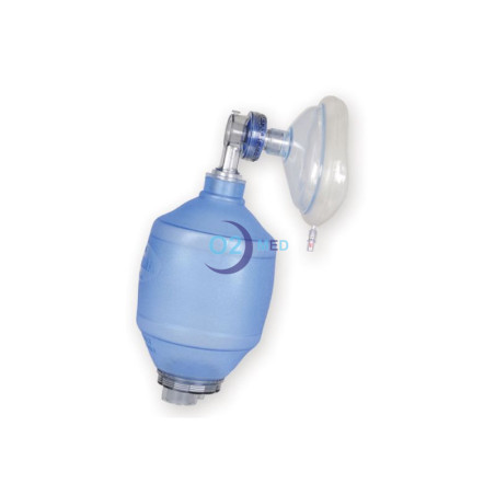 Pallone rianimatore in silicone con mascherina in diverse misure