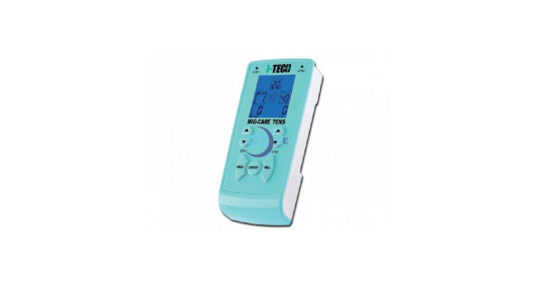 Mio-Care Tens Elettrostimolatore a 2 canali con 20 programmi TENS - distribuito da O2 Med