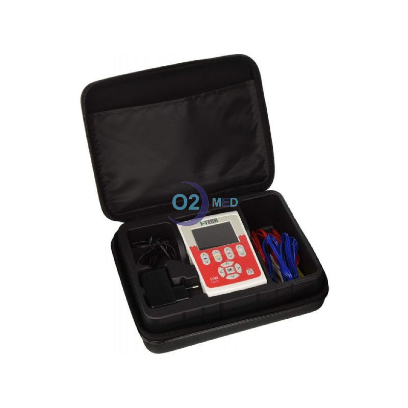 T-One Coach elettrostimolatore a 4 canali progettato con borsa rigida  - distribuito da O2Med