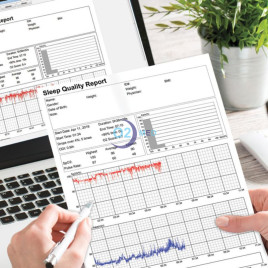 Report O2RING saturimetria notturna - distribuito da O2 Med