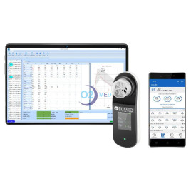 Spirometro Portatile Eurospiro Bluetooth con turbina riusabile, software gratuito