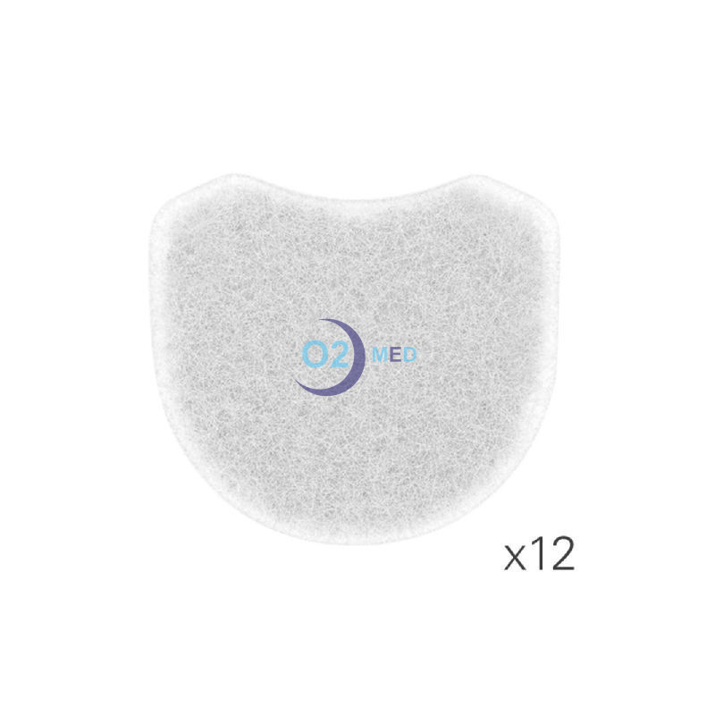 Filtri Ipoallergenici per Airmini Resmed in confezione da 12 pezzi O2 Med Filtri Ipoallergenici per Airmini Resmed in confezione da 12 pezzi O2 Med