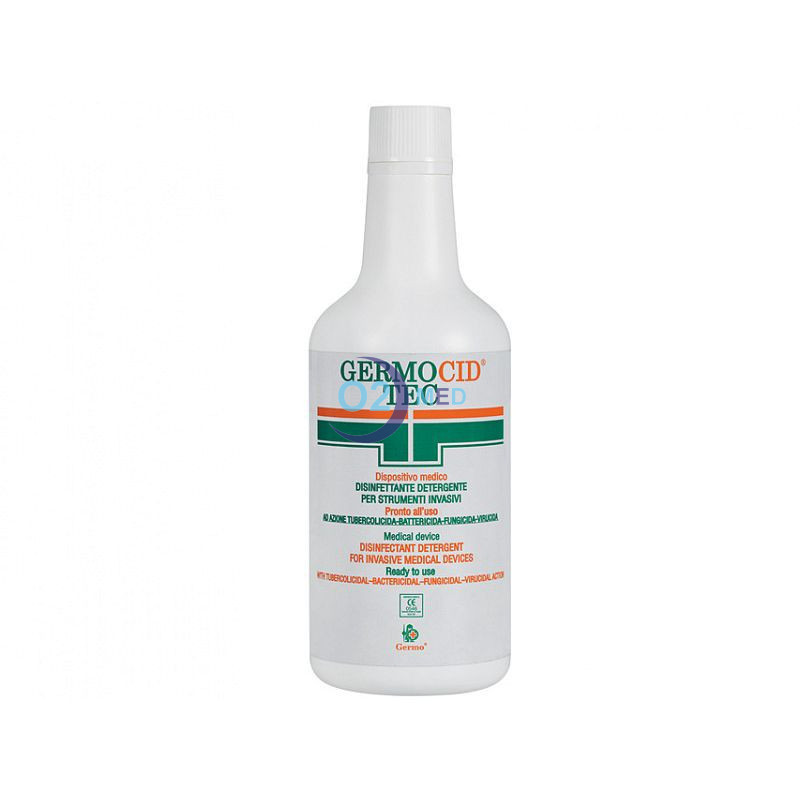 Germocid Tec  Detergente superfici delicate dispositivi medici non invasivi  O2 Med