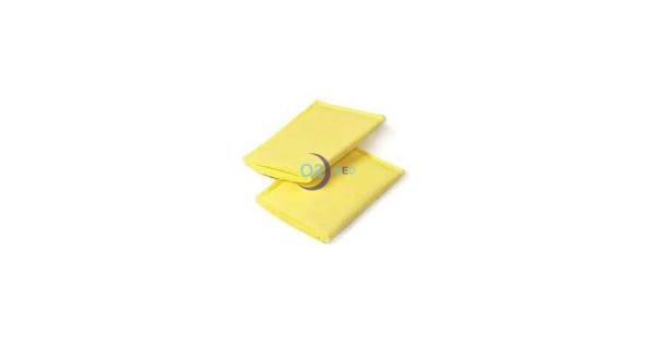 Spugna portaelettrodo in daino sintetico 60 x 60 mm - distribuito da O2 Med