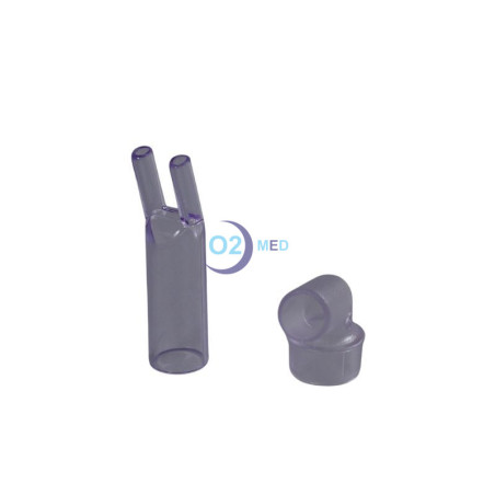 Kit Nasale: forcella e raccordo ampolla nebulizzatrice per Aerosol - distribuito da O2 Med