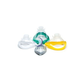 4 taglie QuadraLite Maschere per Anestesia Intersurgical - Tenuta Anatomica Senza Gonfiaggio - distribuite da O2 Med