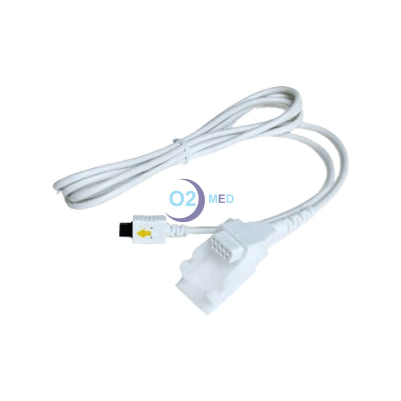 Cavo Prolunga Sonda Ossimetrica MIR 50 o 150 cm. freccia arancione - distribuito da O2 Med